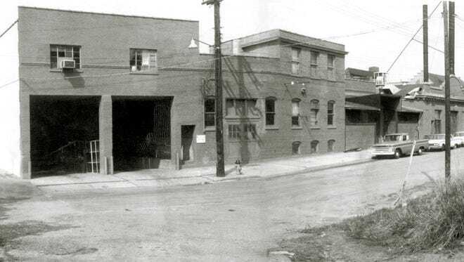 Historic photo of King Records building