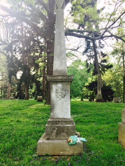 Mary Jane Irwin's Grave site.