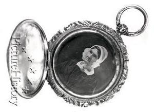 Locket of a daguerreotype of Jane