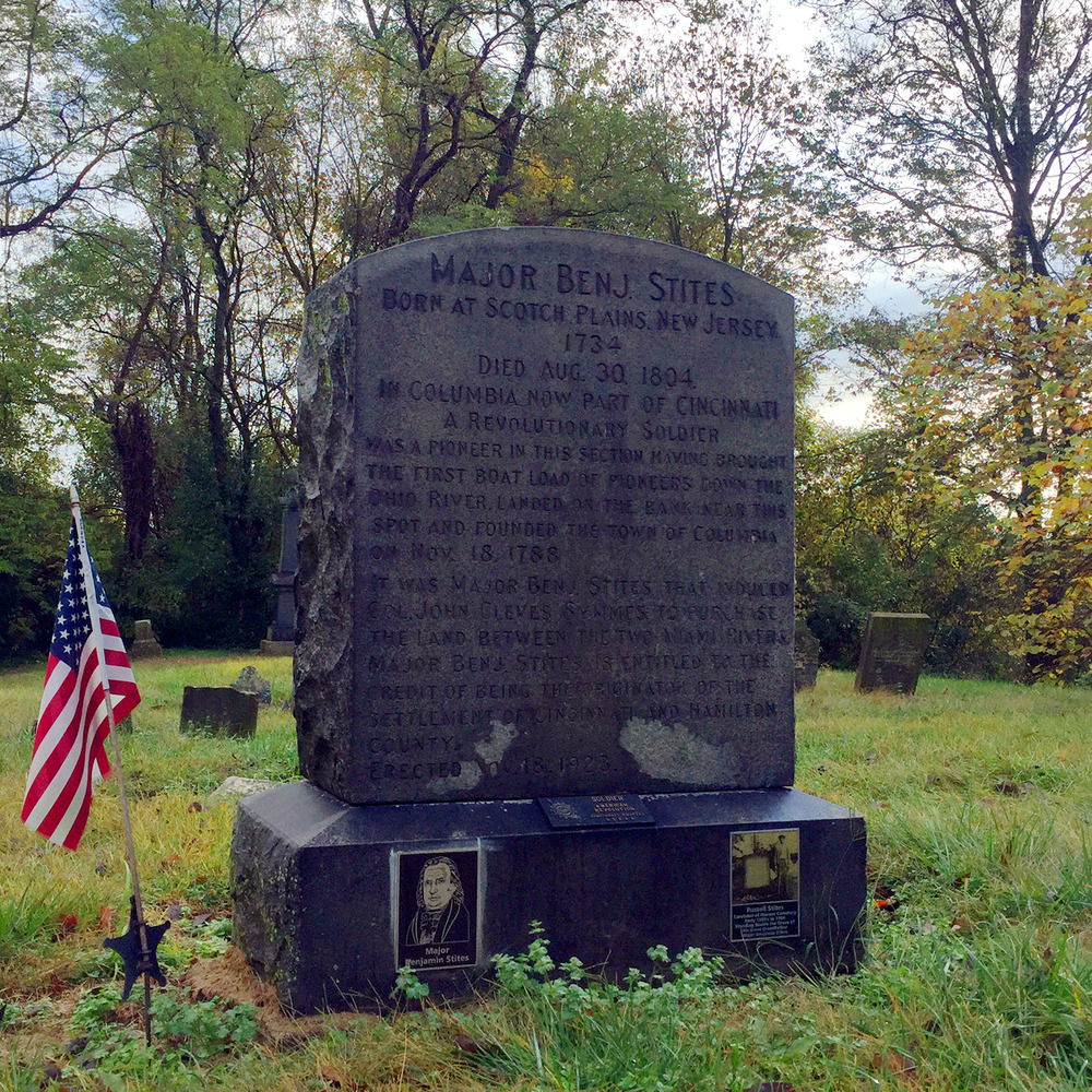 Major Benjamin Sites memorial