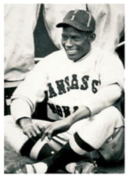 Newt Allen from a  Kansas City Monarch team picture