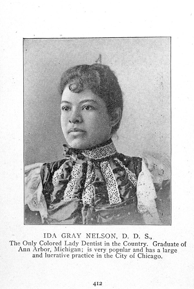 portrait of Ida Gray Nelson, DDS
