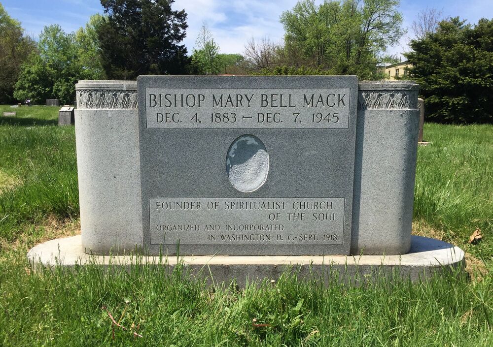 Gravestone of Mary Bell Mack, Union Baptist Cemetery
