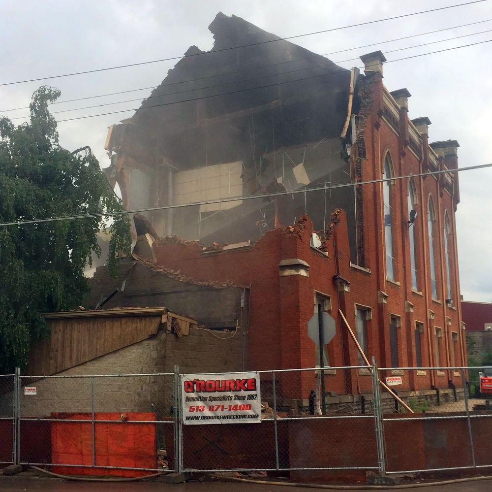 Demolition of Revelation Baptist Church, 2020