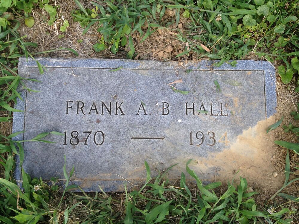 marker, United American Cemetery