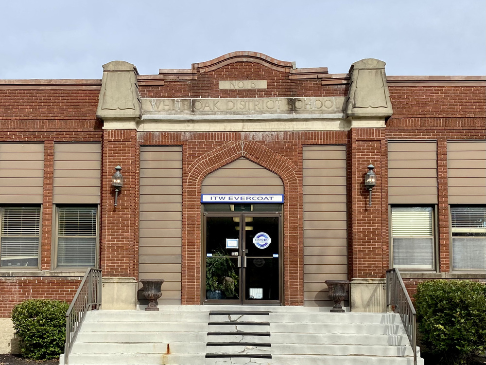 The former White Oak School, now ITW Evercoat