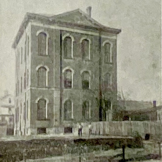 Elm Street School, later called Frederick Douglass School