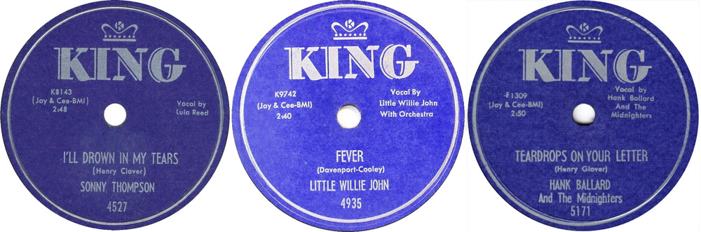 Record Labels of King Record that Henry Glover worked on