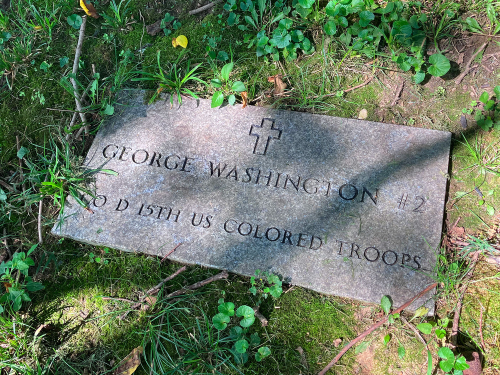 tombstone of George Washington #2
