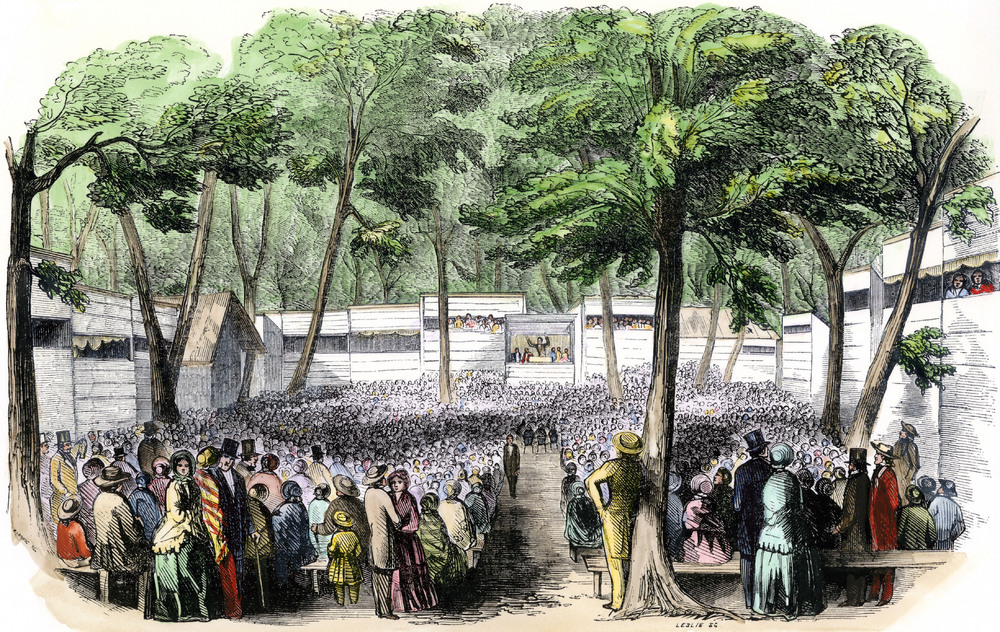 The Duck Creek Camp Meeting in 1852