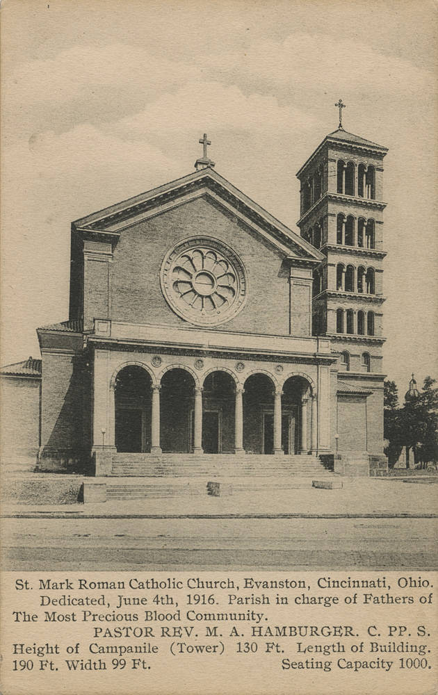 St. Mark Roman Catholic Church, c. 1916.