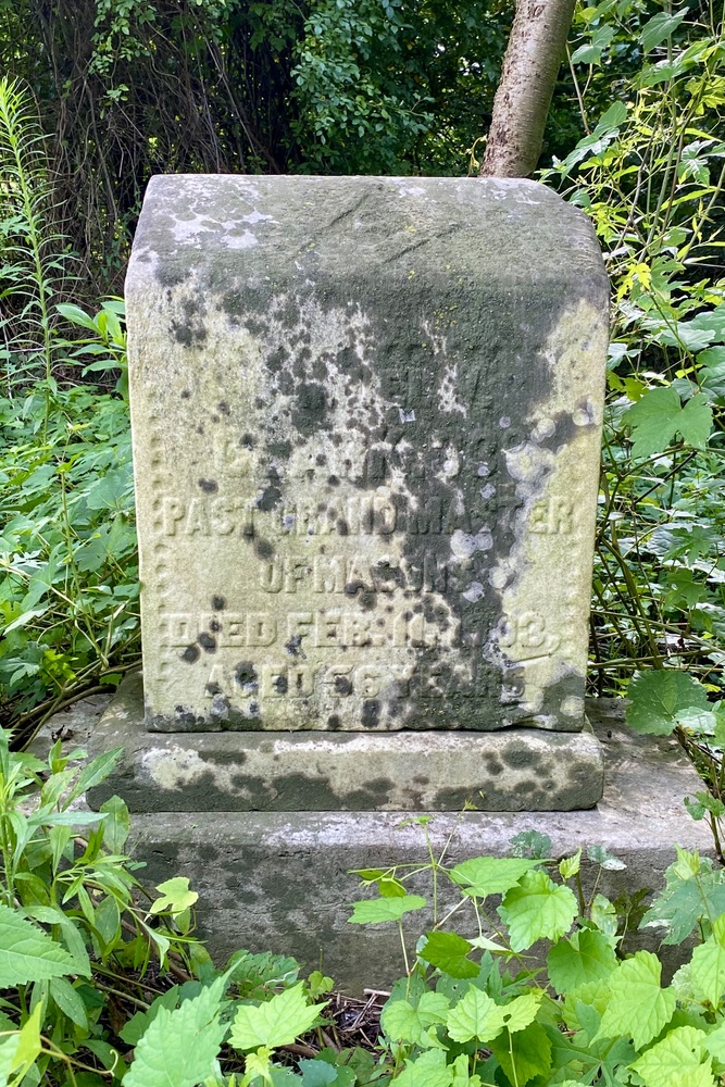 Gravestone of Samuel Wilcox Clark, United American Cemetery